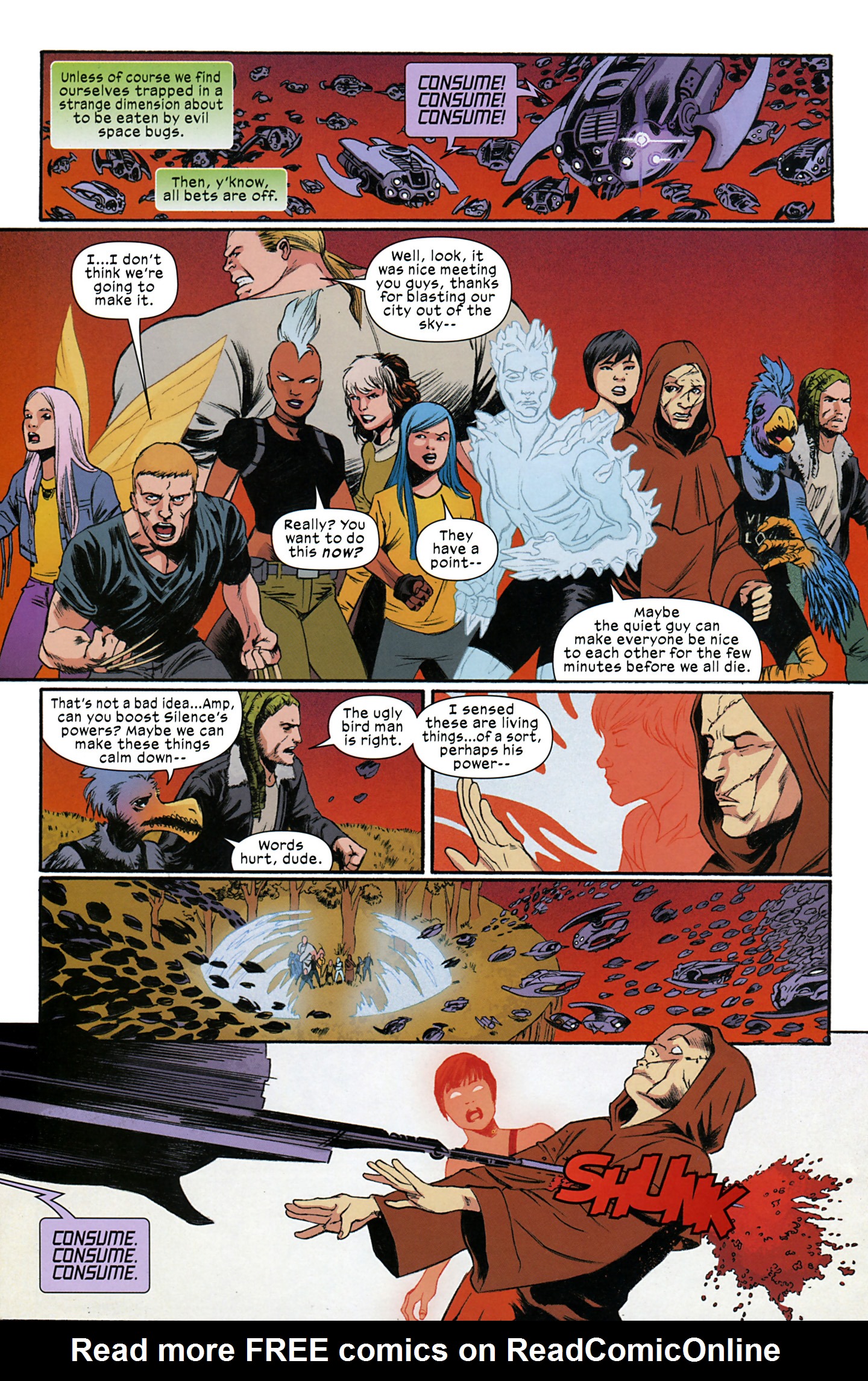 Read online Cataclysm: Ultimate X-Men comic -  Issue #1 - 22