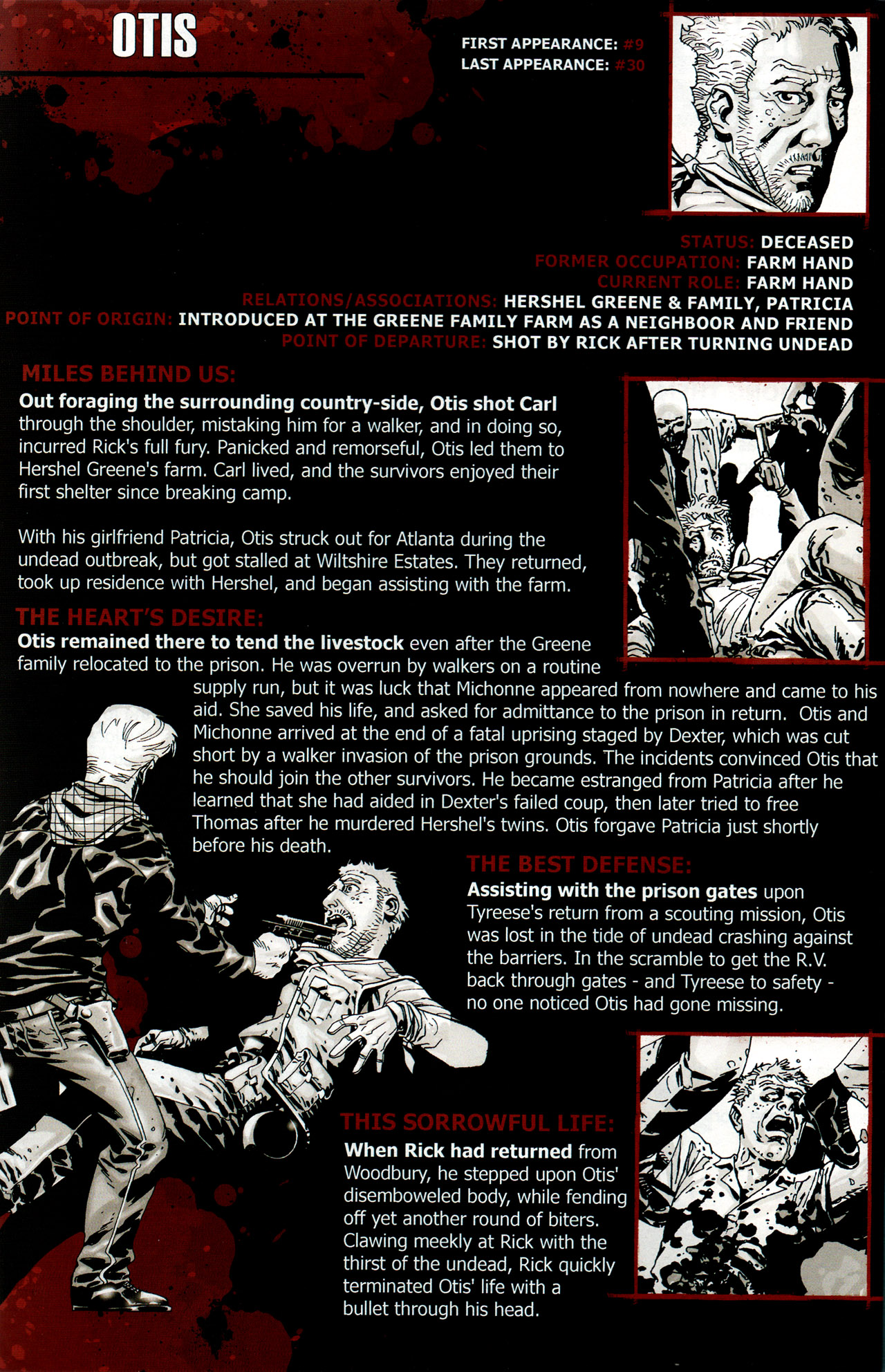 Read online The Walking Dead Survivors' Guide comic -  Issue #4 - 4