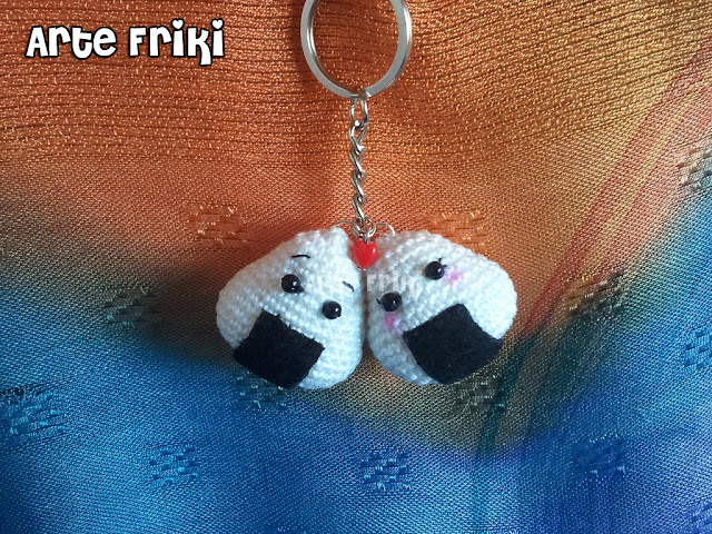 onigiri amigurumi crochet ganchillo japanese food