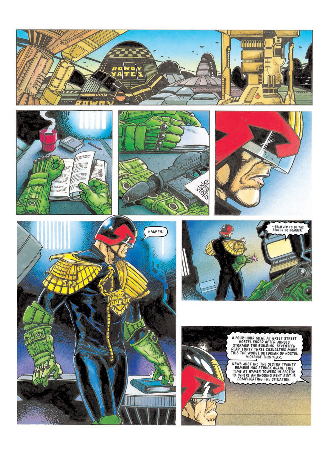 Read online Judge Dredd: The Complete Case Files comic -  Issue # TPB 24 - 204