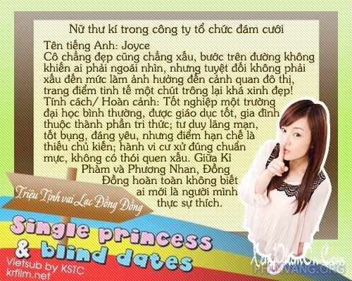 Nhật Ký Xem Mặt Của Công Chúa Độc Thân
