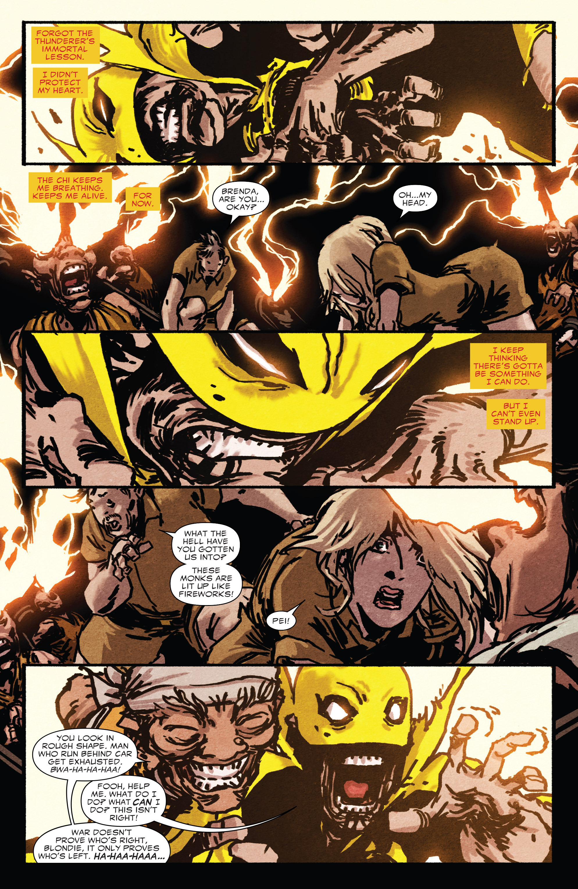 Read online Iron Fist: The Living Weapon comic -  Issue #10 - 13