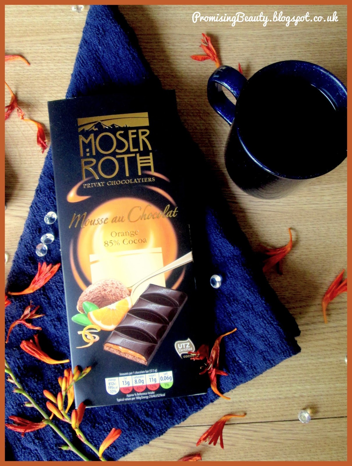 Deliciously Dark; Moser Roth Chocolate Orange 'Mousse au Chocolat'
