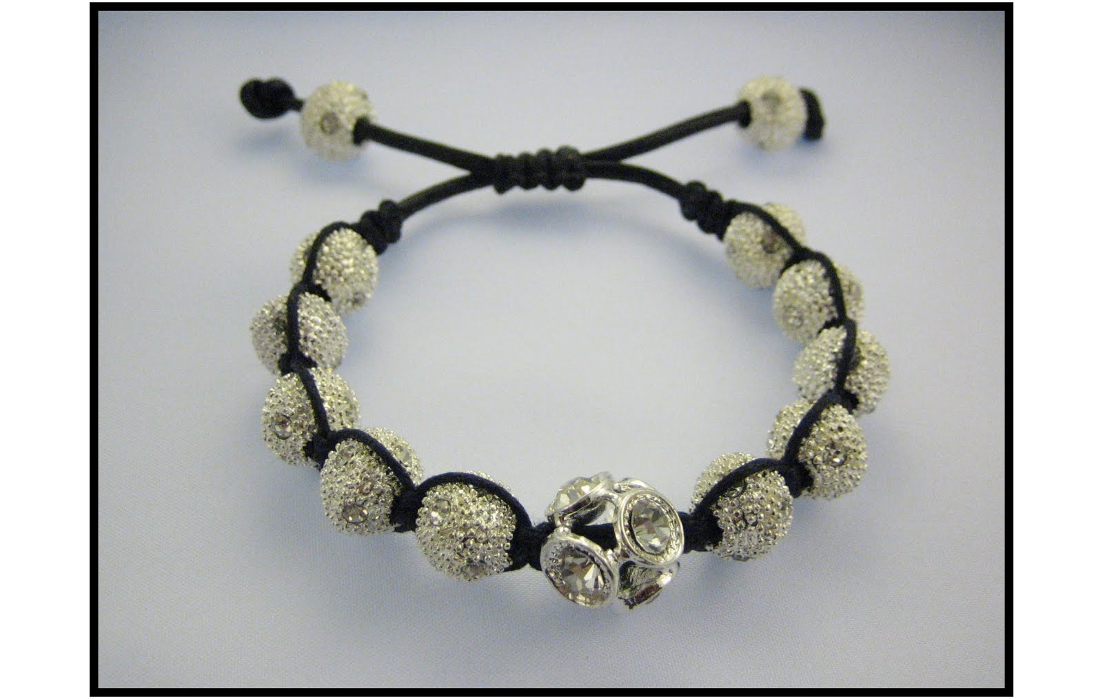 Bracelets Jewelry: Swarovski crystal Hip Hop disco ball beads design ...