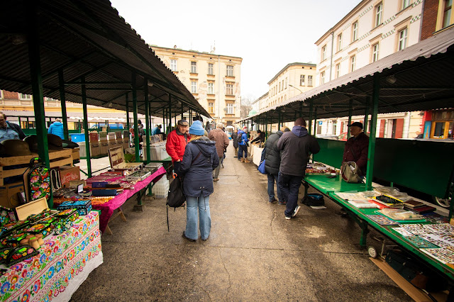 Mercato di Plac Nowy-Cracovia