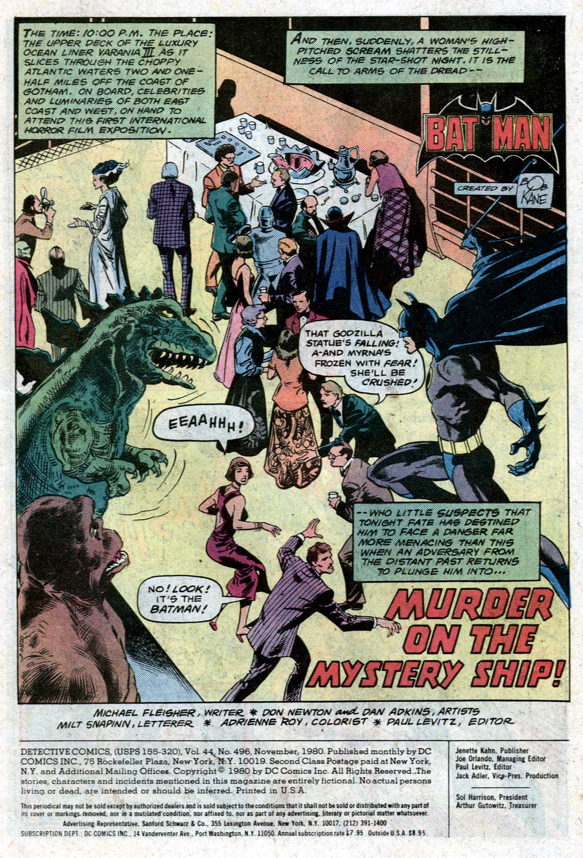 Detective Comics (1937) issue 496 - Page 2