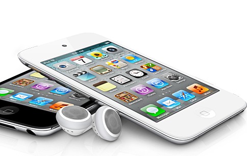 white ipod touch