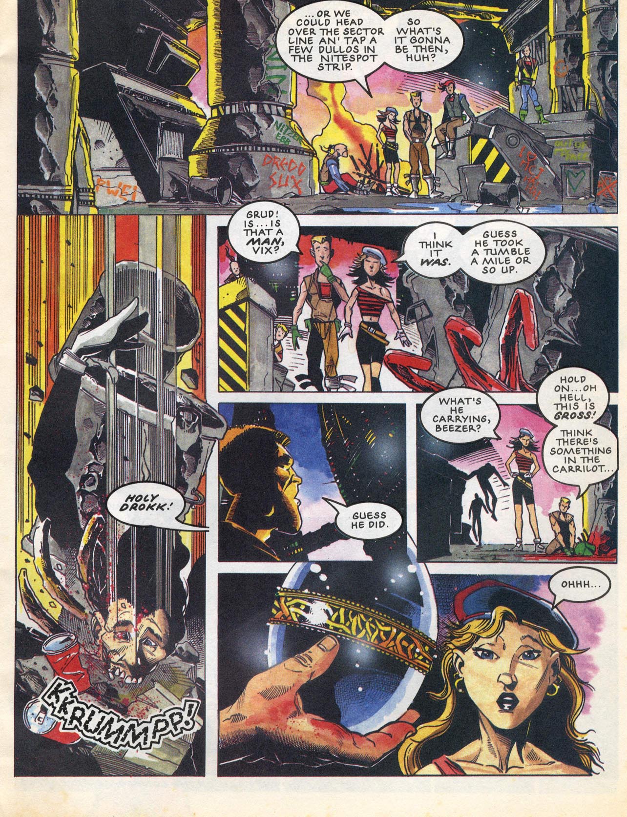 Read online Judge Dredd: The Complete Case Files comic -  Issue # TPB 16 (Part 1) - 186