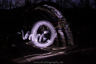 Lightpainting Lichtkunst LAPP Maxipark Hamm