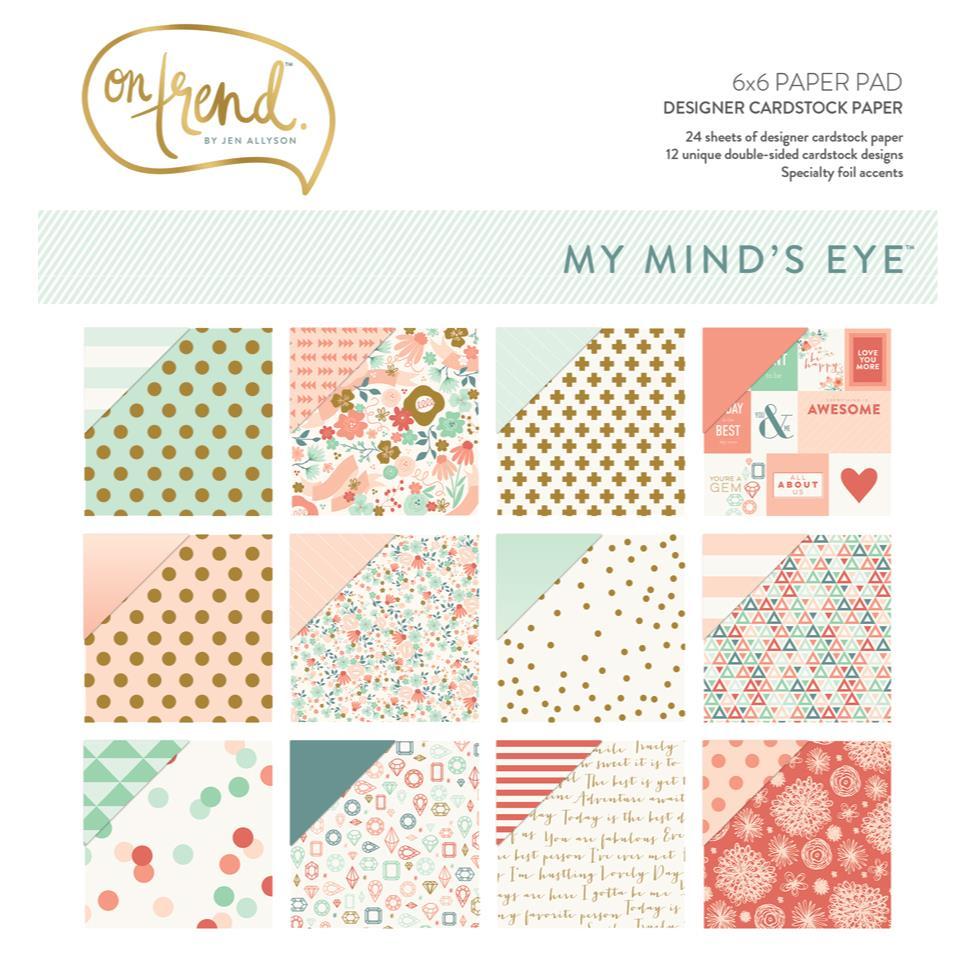 Psycho Moms Scrapbooks: On Trend - Card Tutorial
