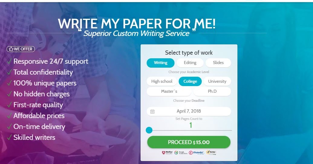 Buy research papers writing service