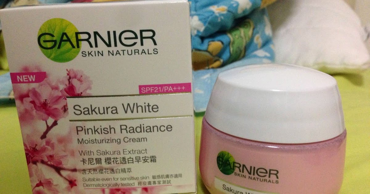 garnier day cream sakura white