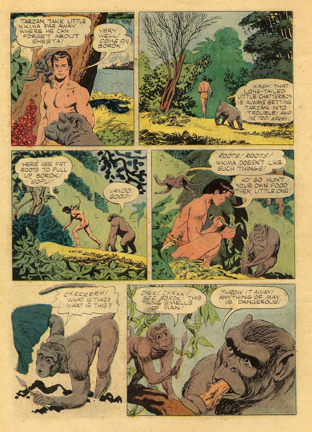 Read online Tarzan (1948) comic -  Issue #76 - 22