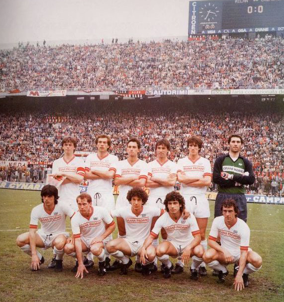 TWB22 Milan AC Serie B Stagione 1982 1983