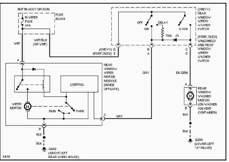 1992 Pontiac Trans Sport Wiring Diagram - Wiring Diagram Service Manual PDF