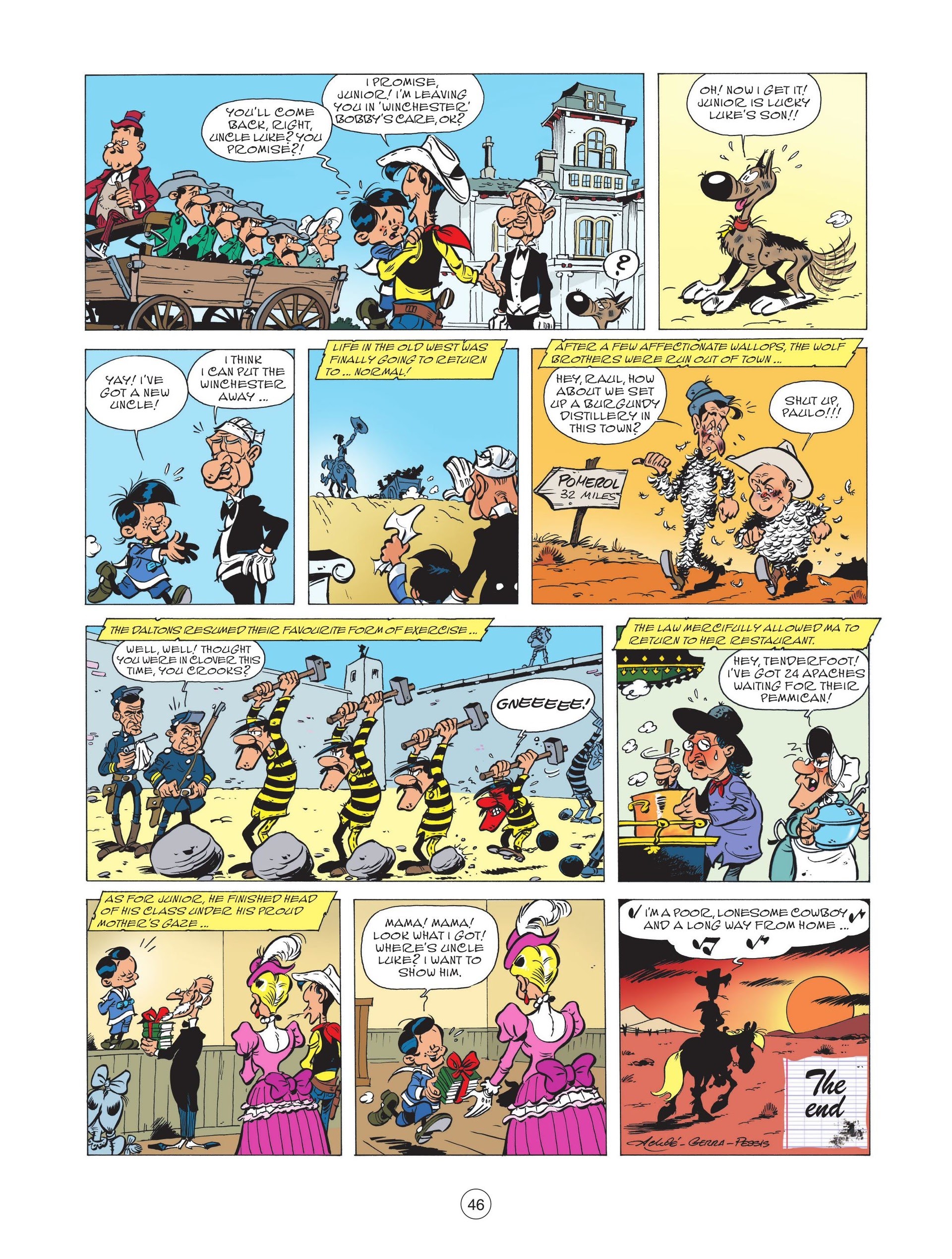 Read online A Lucky Luke Adventure comic -  Issue #78 - 48