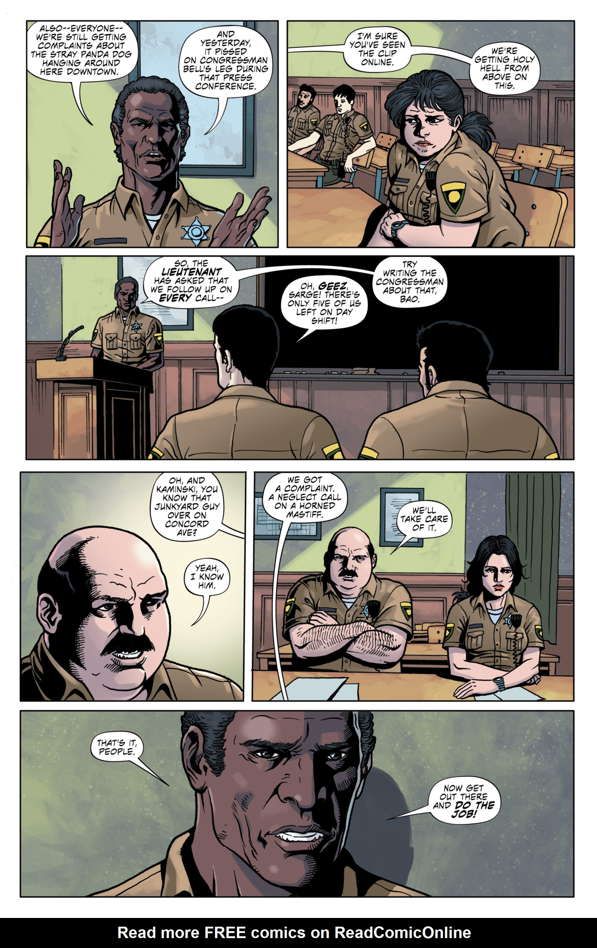 Read online Creature Cops: Special Varmint Unit comic -  Issue # _TPB - 13