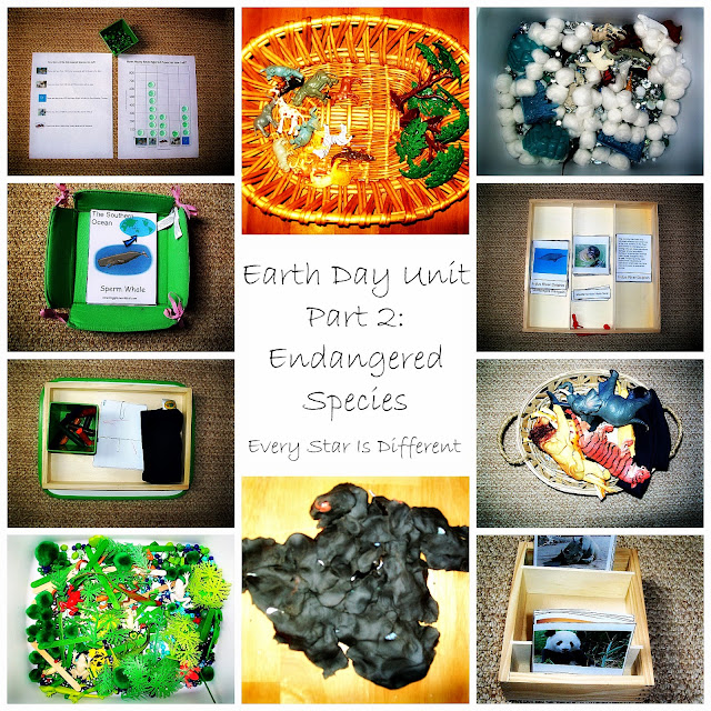 Earth Day: Endangered Species and Habitats Unit with Free Pintables