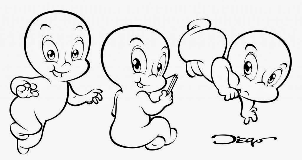 Тату эскиз каспер