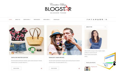 Blog star Blogger Template | Download Free Blog star Blogger Template