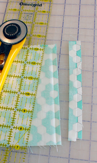 How to match prints for a pieced quilt border