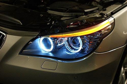 defeat attract tetrahedron ESTETIC - lampy samochodowe: BMW5 e60 e61 - naprawa lamp xenon