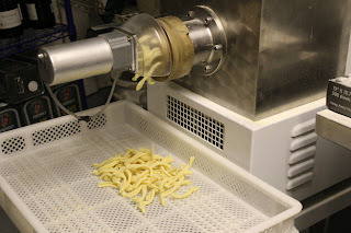 Pasta machine at Sweet Basil, Needham, Mass.