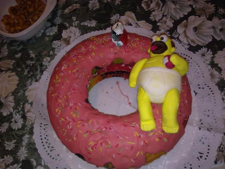 mis pastelitos en los simpson