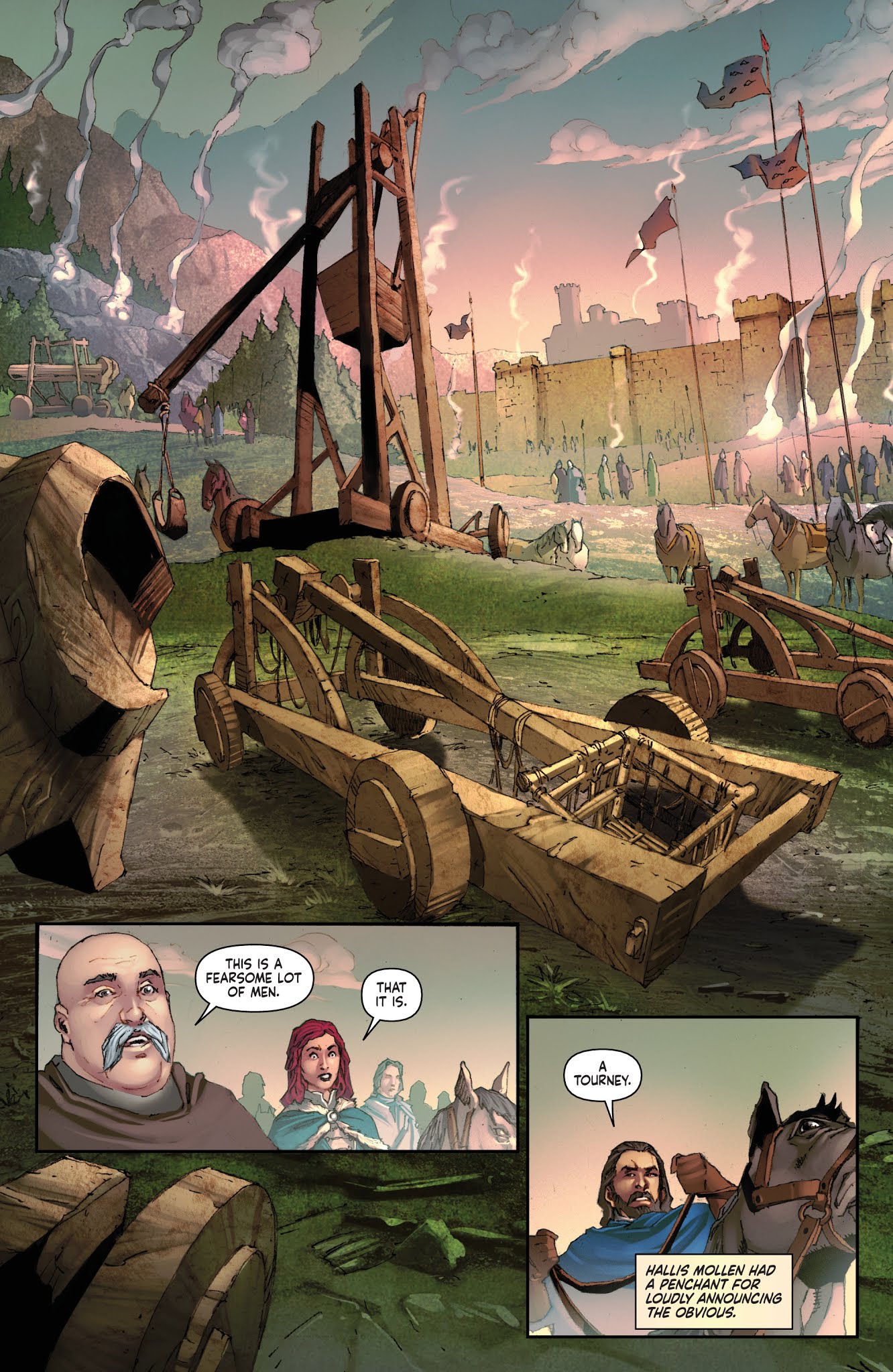 Read online A Clash of Kings comic -  Issue #12 - 16