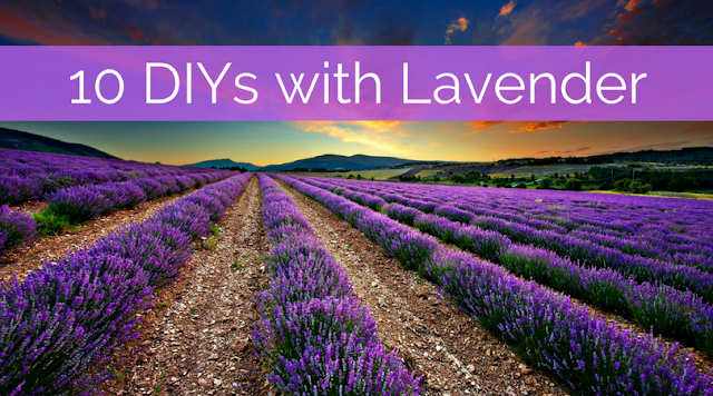 10 easy DIYs to make with lavender essential oil