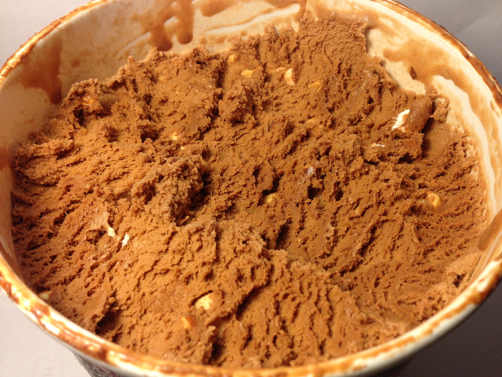 Crazy Food Dude: Review: Edy's (Dreyer's) Grand Rocky Road Ice Cream
