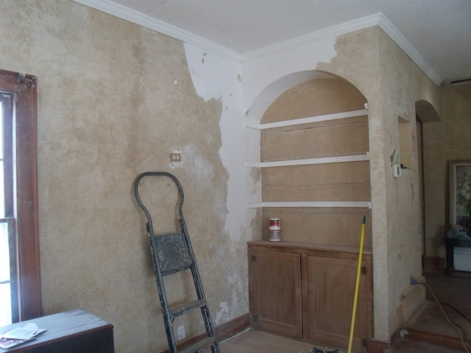 Gear Acres at Top of the Hill 3 hours of sanding the window sills