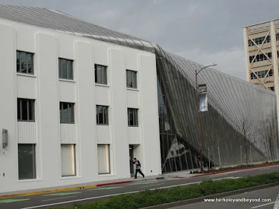 exterior of new Berkeley Art Museum in Berkeley, California