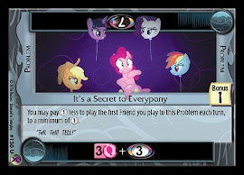 My Little Pony It's a Secret to Everypony Marks in Time CCG Card