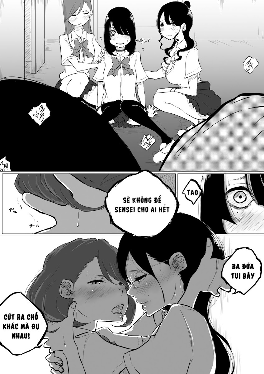 HentaiVN.net - Ảnh 14 - Tuyển tập Yuri Oneshot - Chap 145: I Went to a Lesbian Brothel and My Teacher Was There