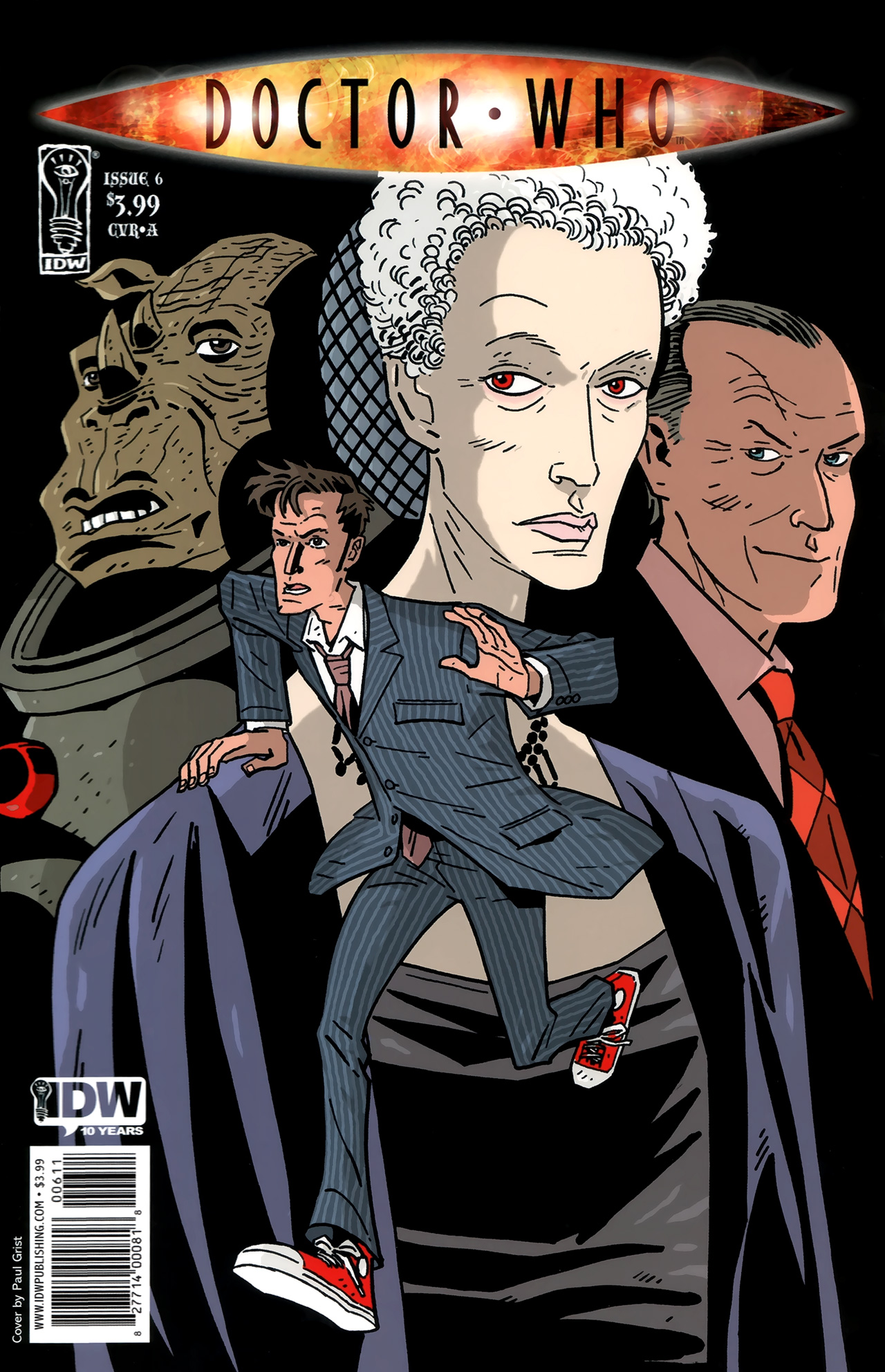 Read online Doctor Who (2009) comic -  Issue #6 - 1
