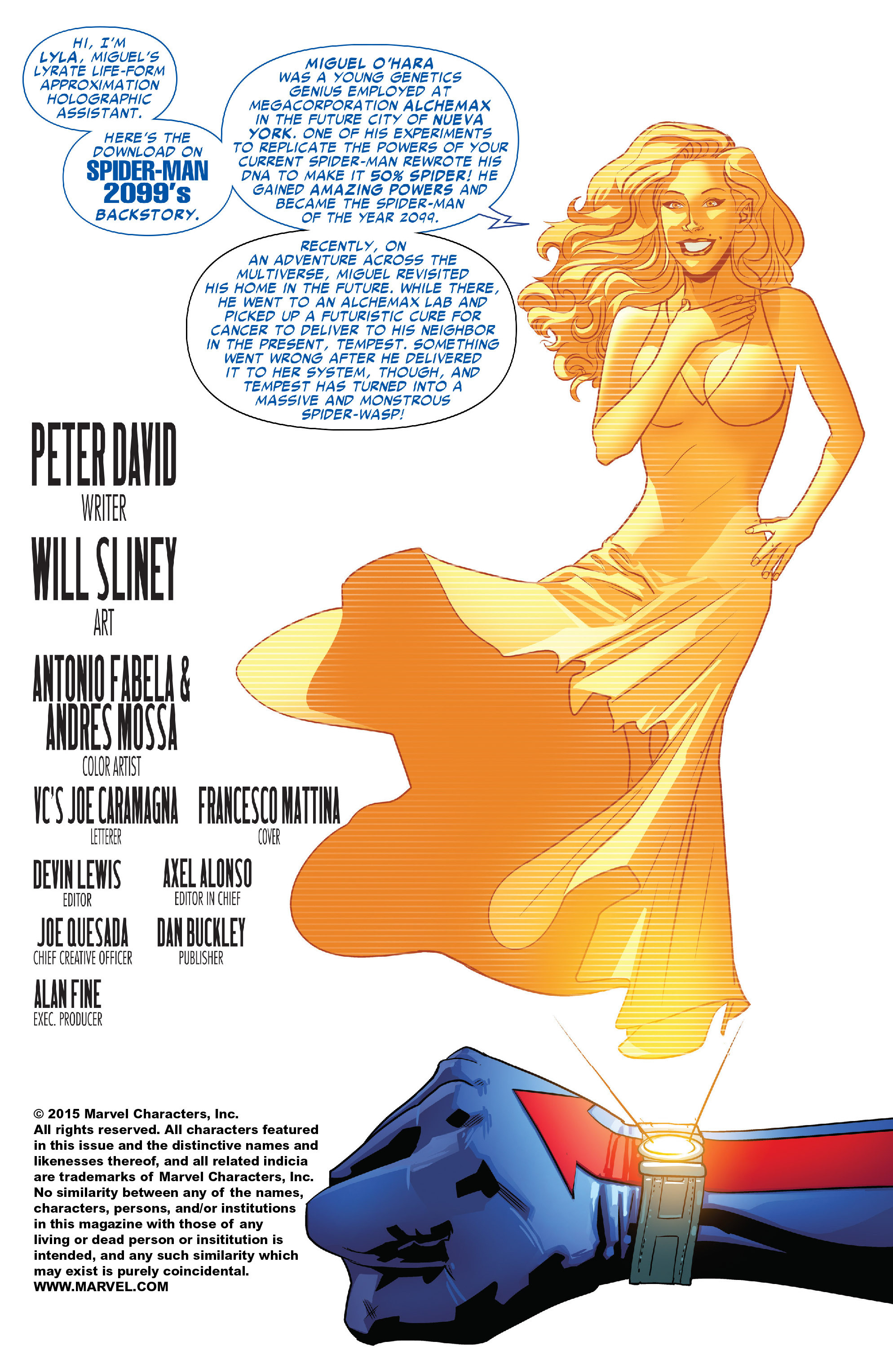 Read online Spider-Man 2099 (2014) comic -  Issue #12 - 2