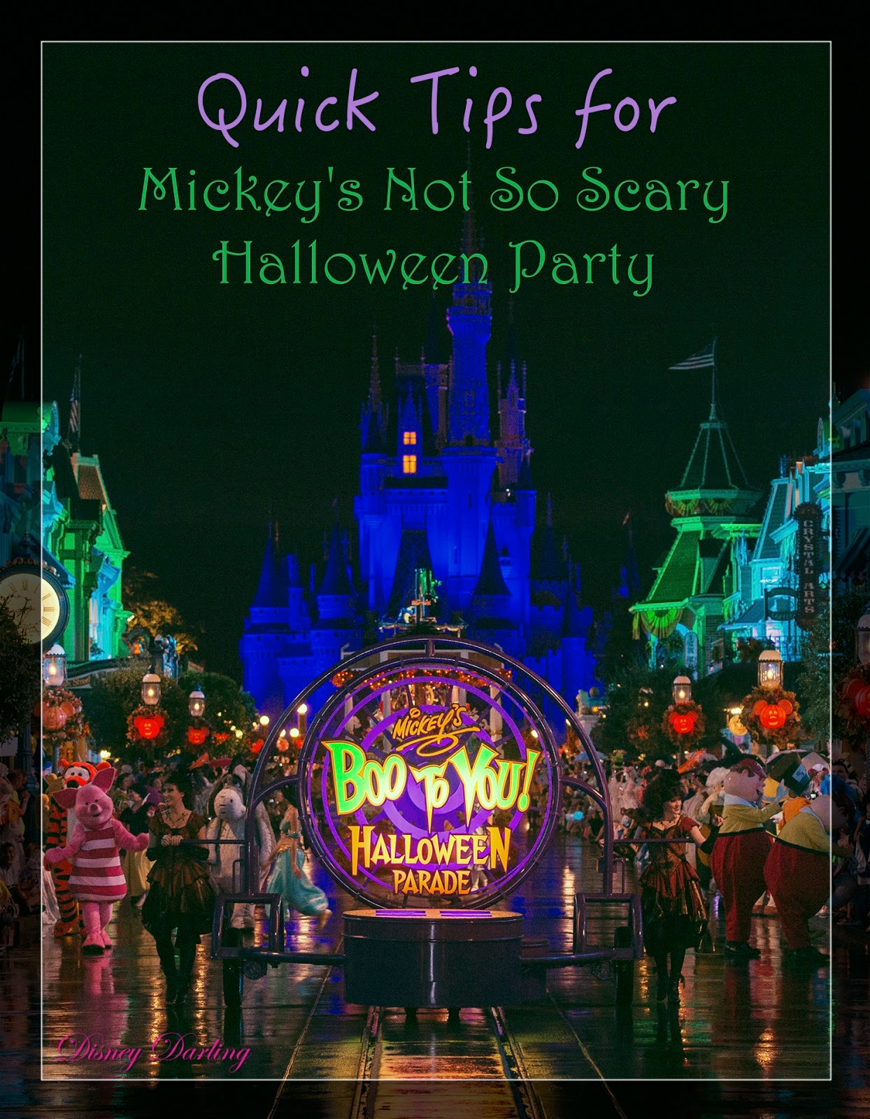 Quick Tips for Mickey�s Not So Scary Halloween Party
