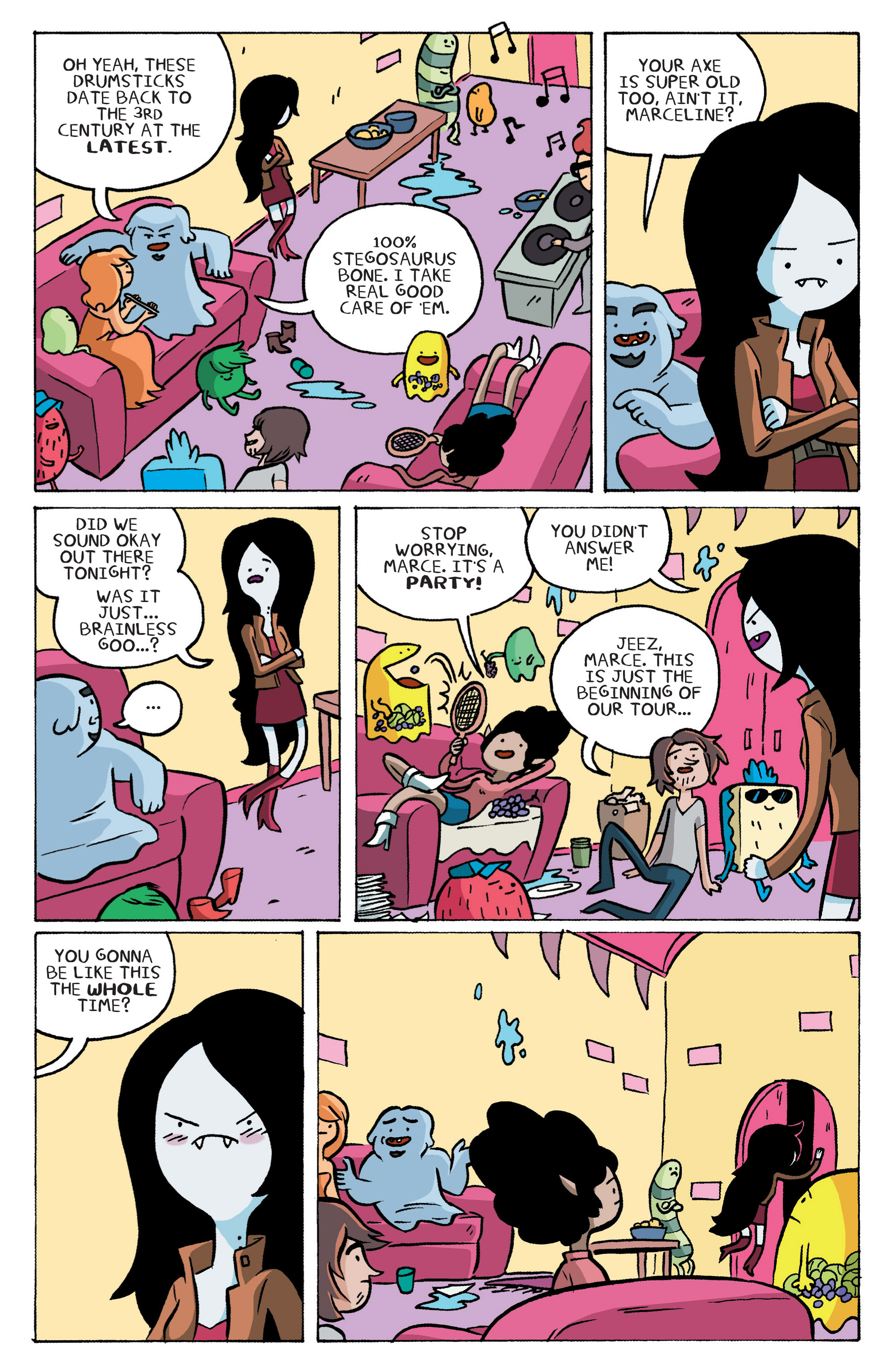Read online Adventure Time: Marceline and the Scream Queens comic -  Issue #1 - 17