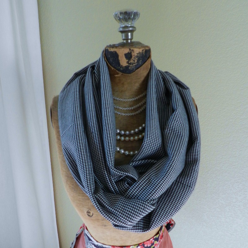 infinity scarf pattern fabric