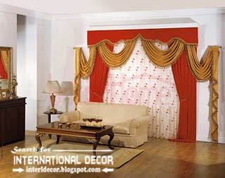 luxury living room curtain styles, colors, orange living room curtains