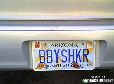 Funny Car Number Plates
