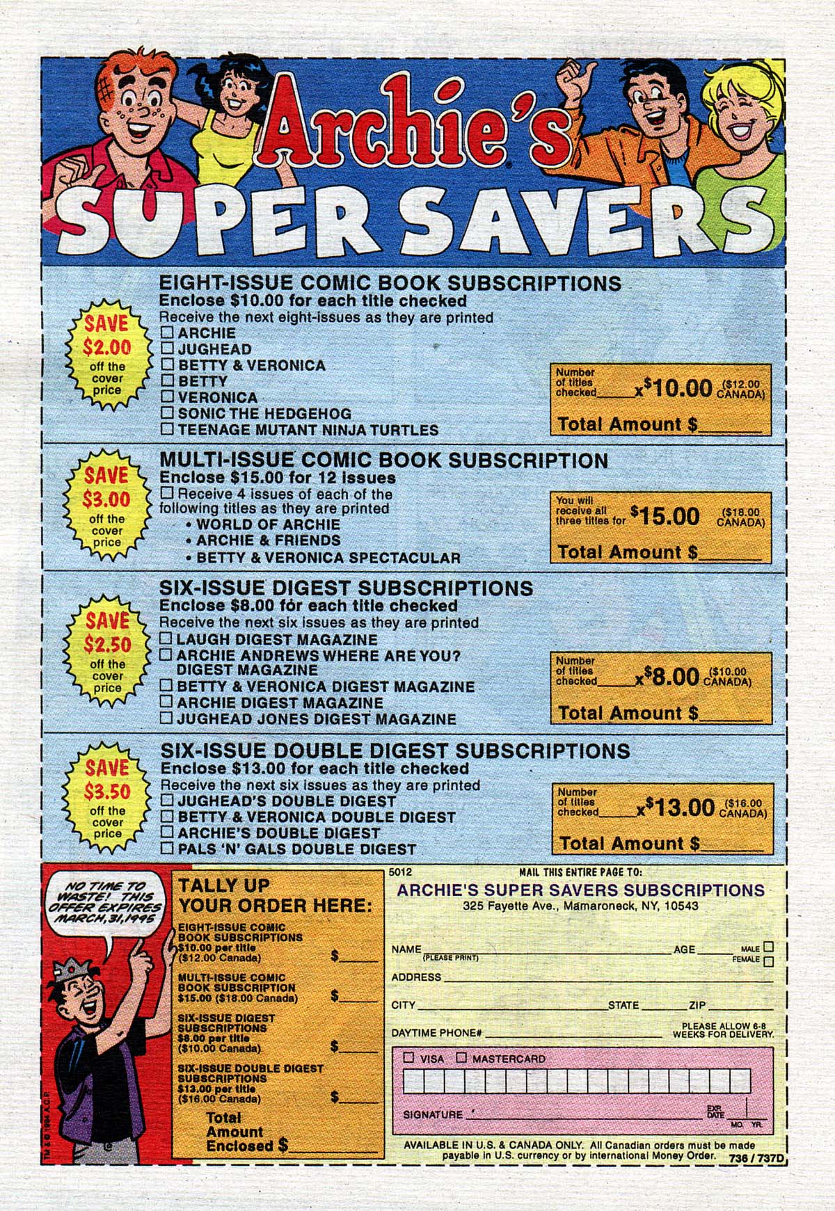 Read online Archie Digest Magazine comic -  Issue #133 - 96