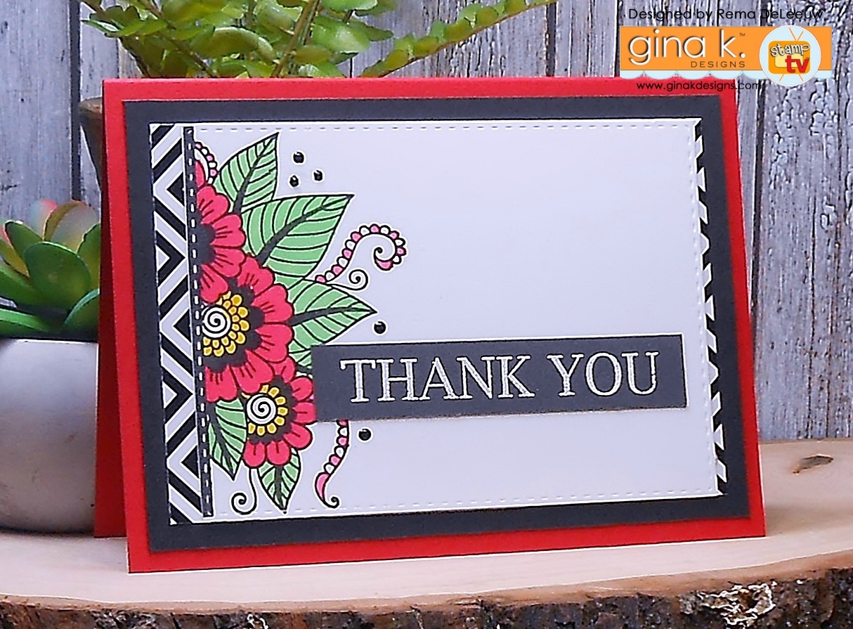 Paper Panache Gina K Designs StampTV Kit Inspiration Blog Hop Day 1