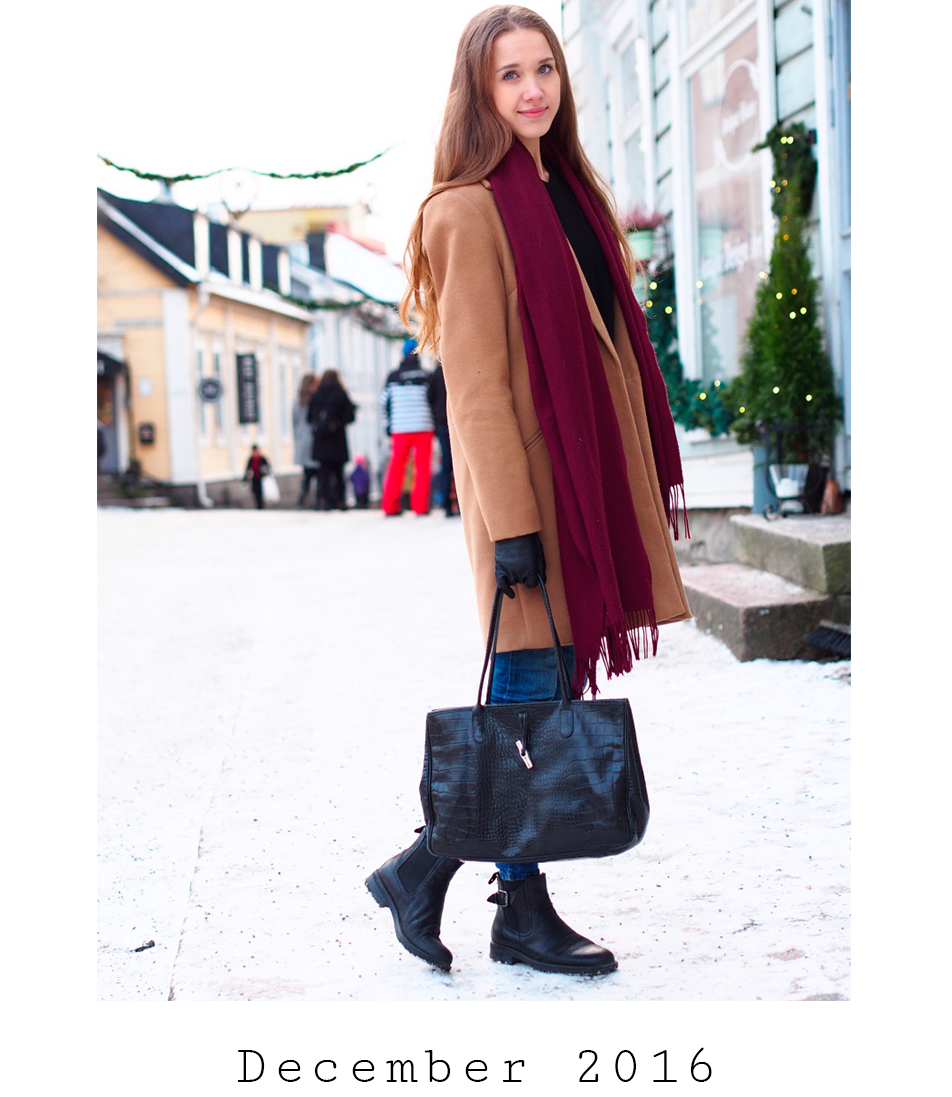 Fashion blogger december outfits - Muotiblogi joulukuun asut