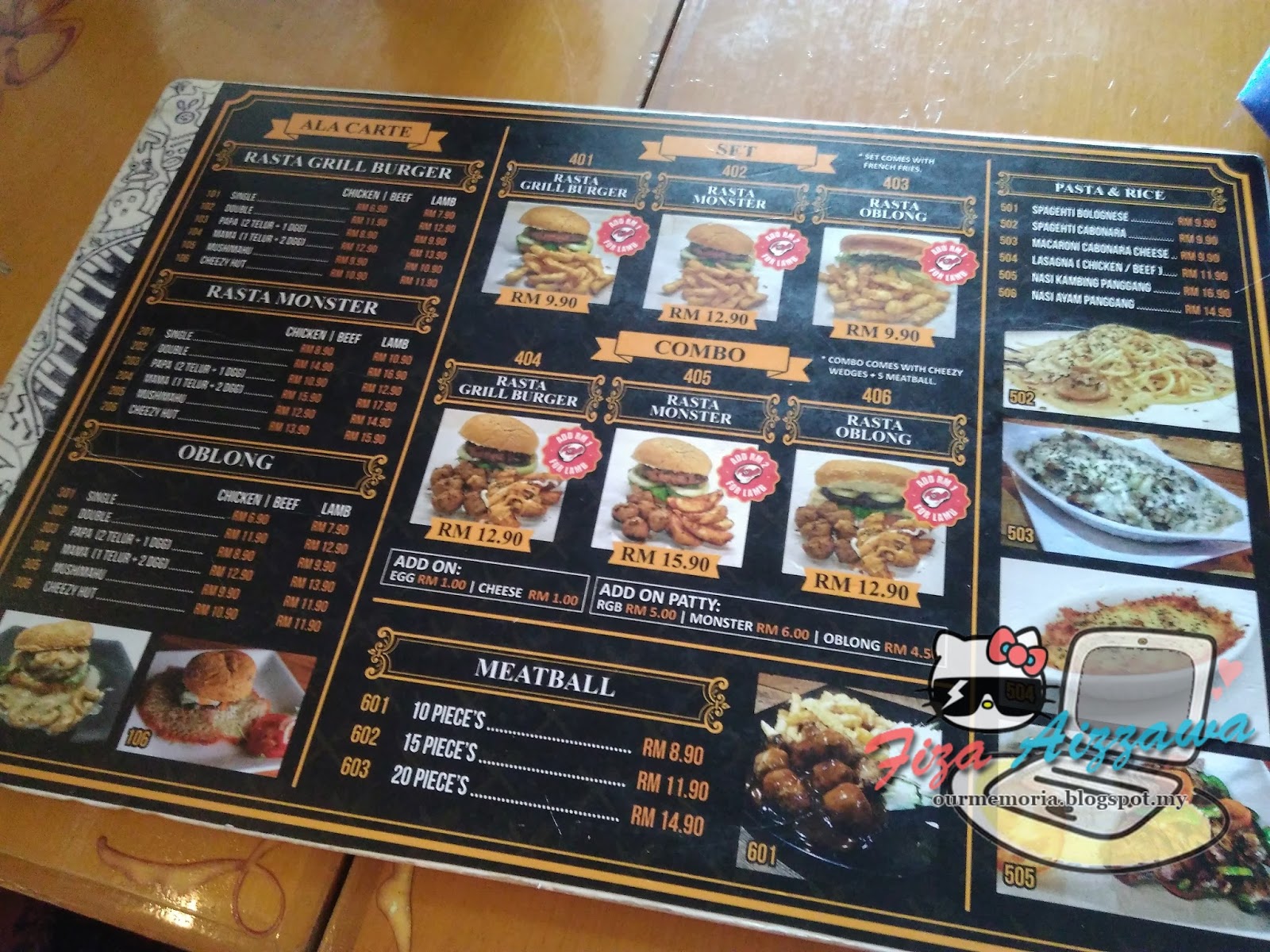 Restoran A&J Burger Grill and Western Sg. Buloh