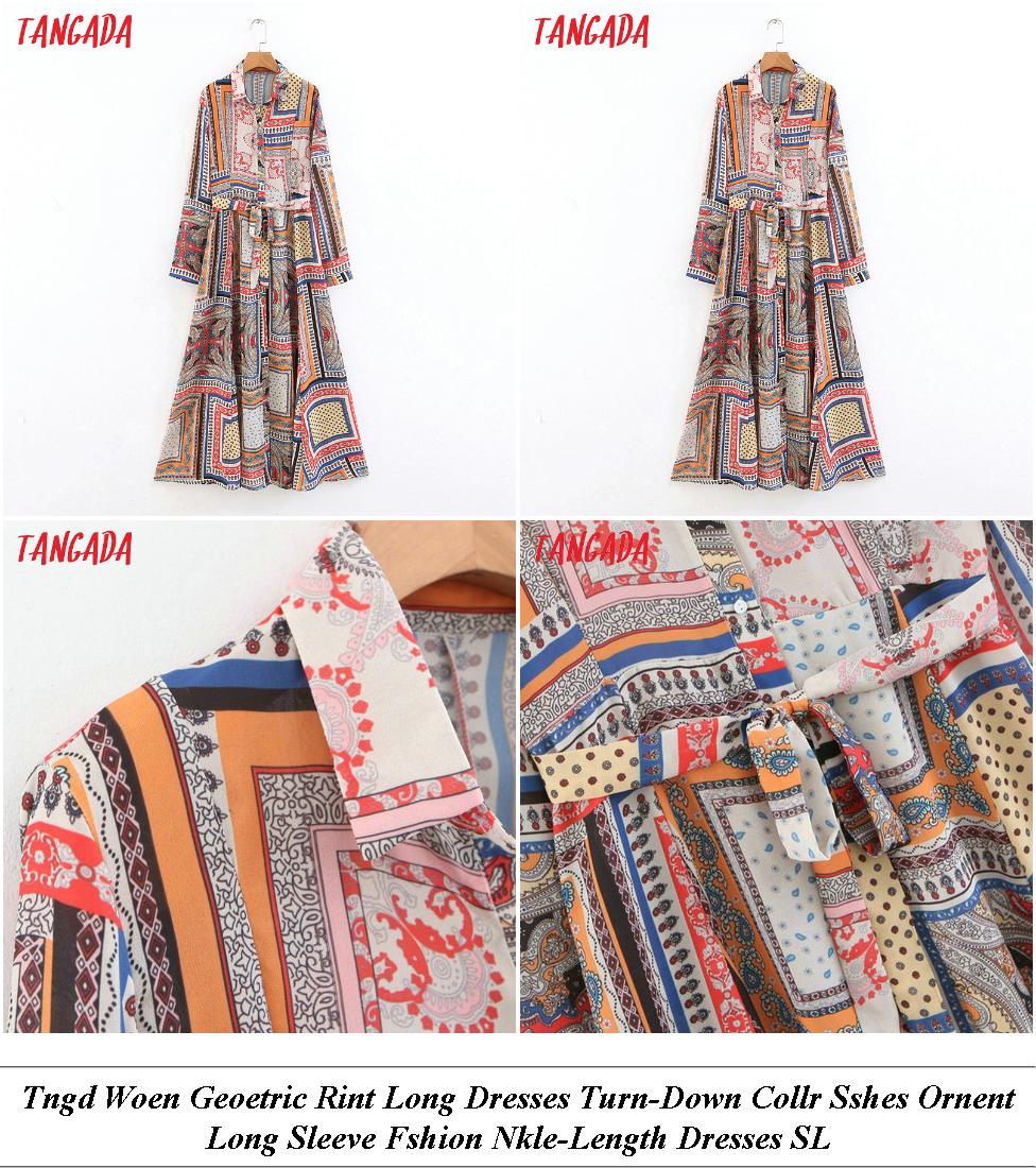 Plus Size Semi Formal Dresses - Womens Summer Clothes On Sale - Floral Dress - Cheap Clothes Shops