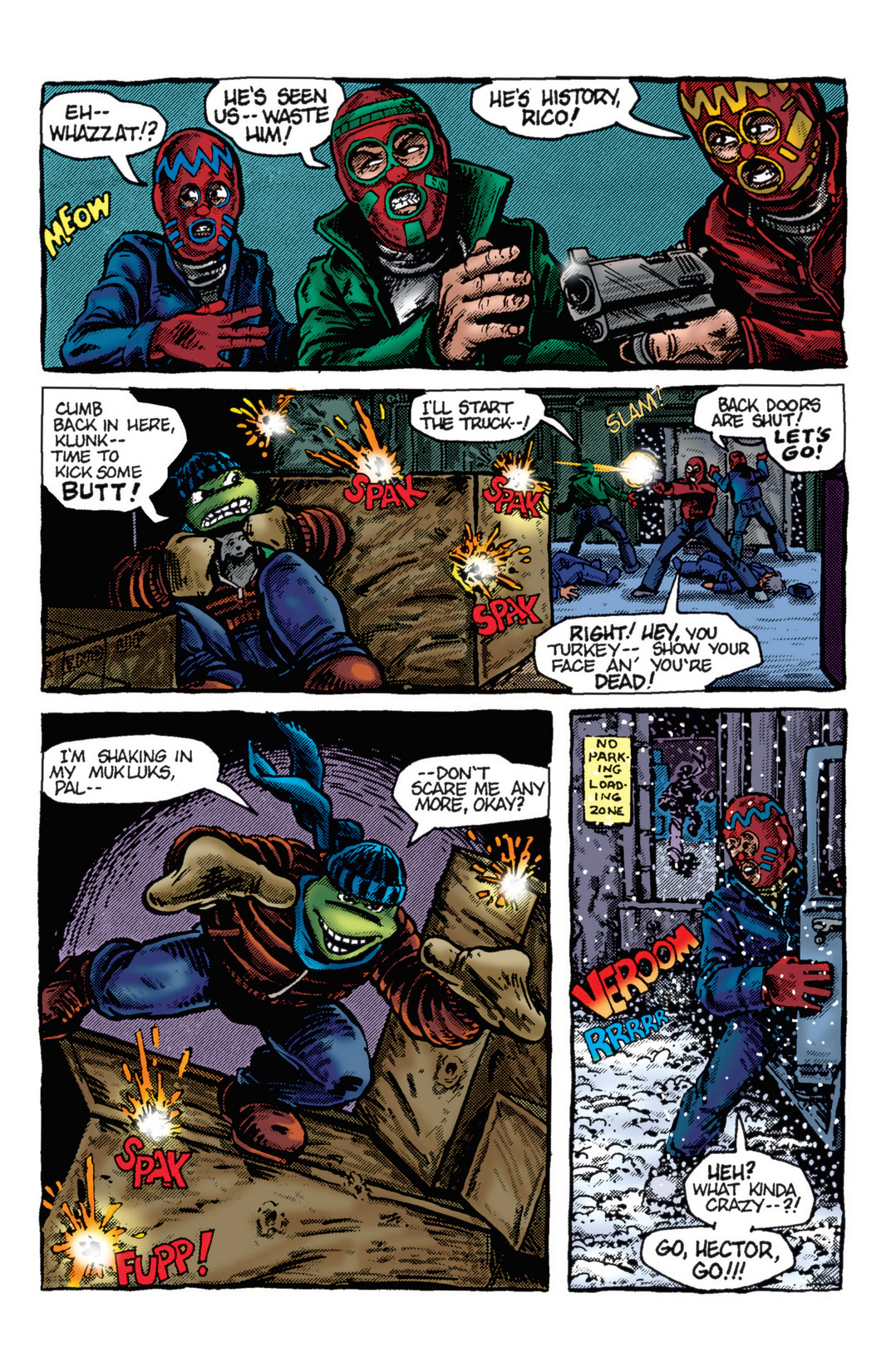 Read online Teenage Mutant Ninja Turtles Color Classics: Michaelangelo Micro-Series comic -  Issue # Full - 13