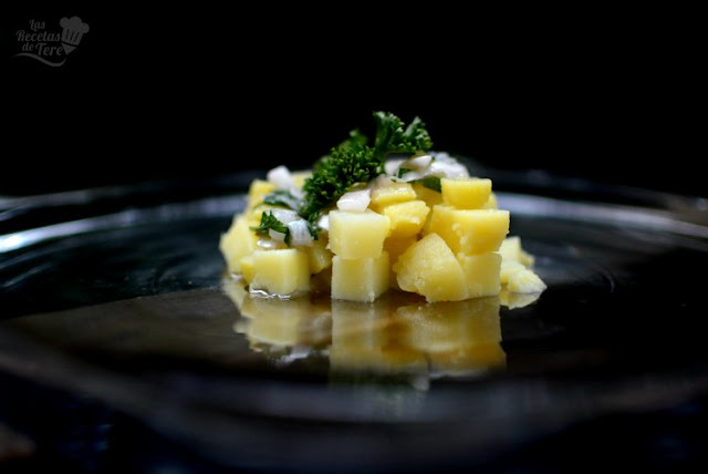 La mas rica y fácil ensalada de patatas