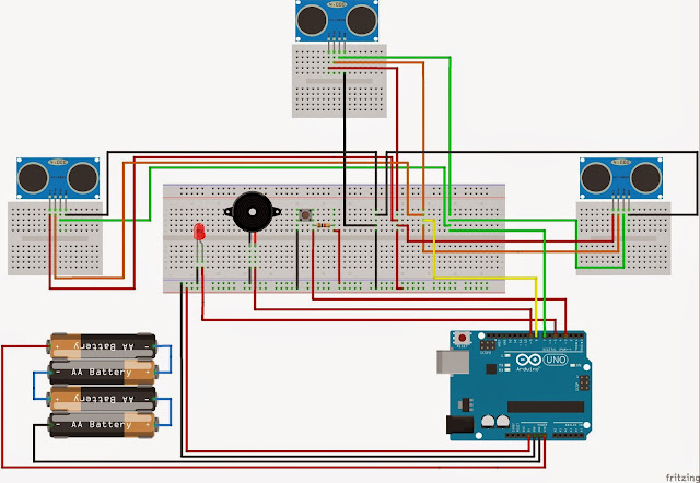 Arduino Projects: Arduino Project - Guide stick for blind people.